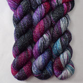 Lights Out - Miss Babs Estrellita fingering weight superwash merino and Lurex yarn
