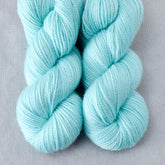 Light Turquoise - Miss Babs Yummy 2-Ply Toes superwash Merino wool yarn