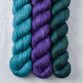 Lilacs, Rainforest, Topaz - Miss Babs Yowza Mini Trio