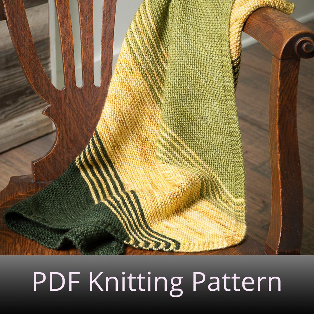 Magic Number Blanket - PDF Knitting Pattern