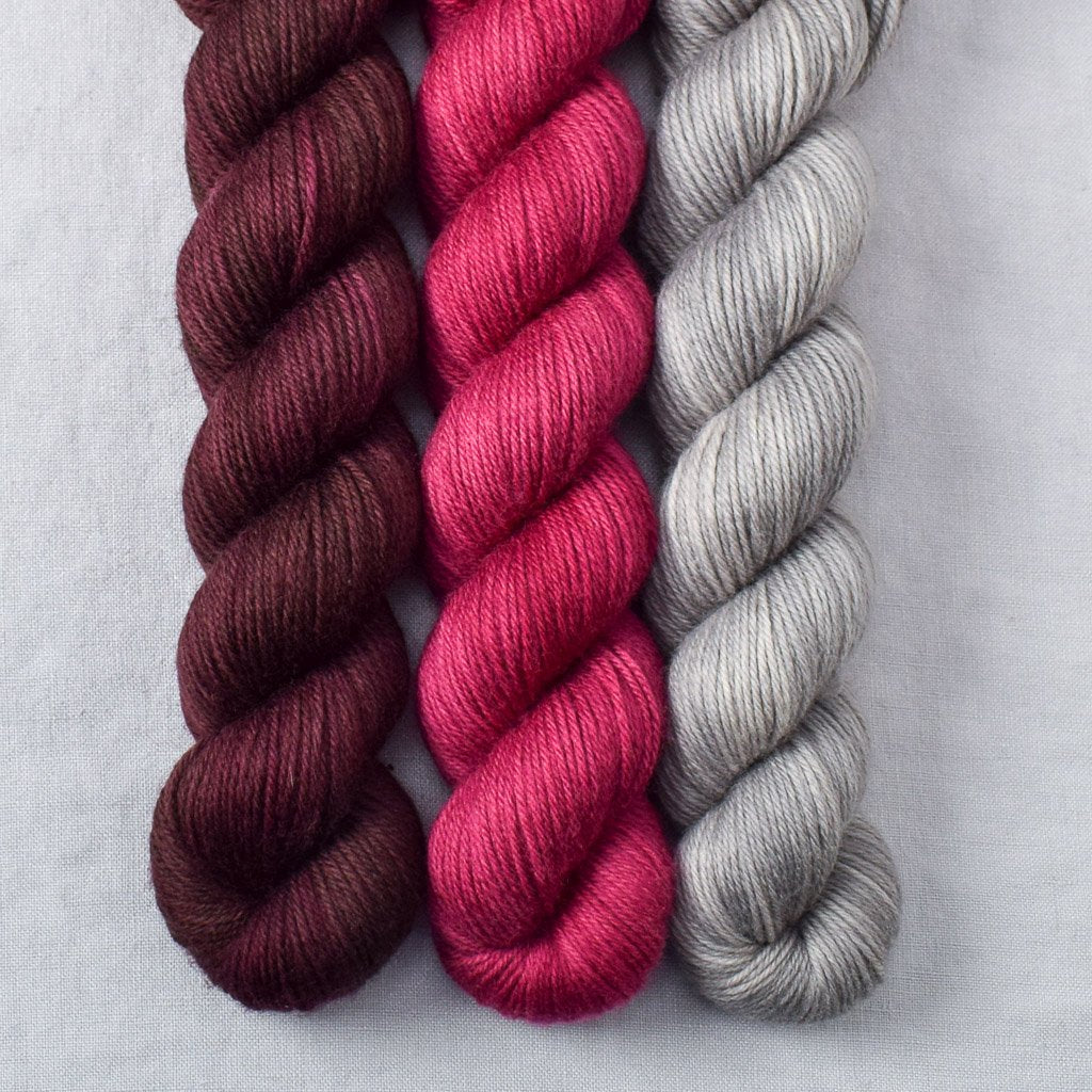 Mahogany, Oyster, Zinfandel - Miss Babs Yowza Mini Trio