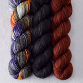 Mayhem, Obsidian, Russet - Miss Babs Yummy 2-Ply Trio