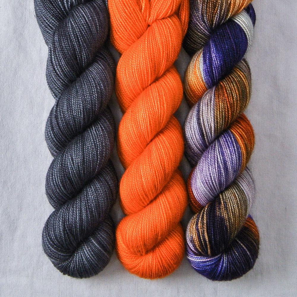 Mayhem, Pewter, Zest - Miss Babs Yummy 2-Ply Trio