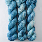 May Morning - Miss Babs Estrellita fingering weight superwash merino and Lurex yarn