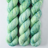 Mojito - Miss Babs Estrellita fingering weight superwash merino and Lurex yarn
