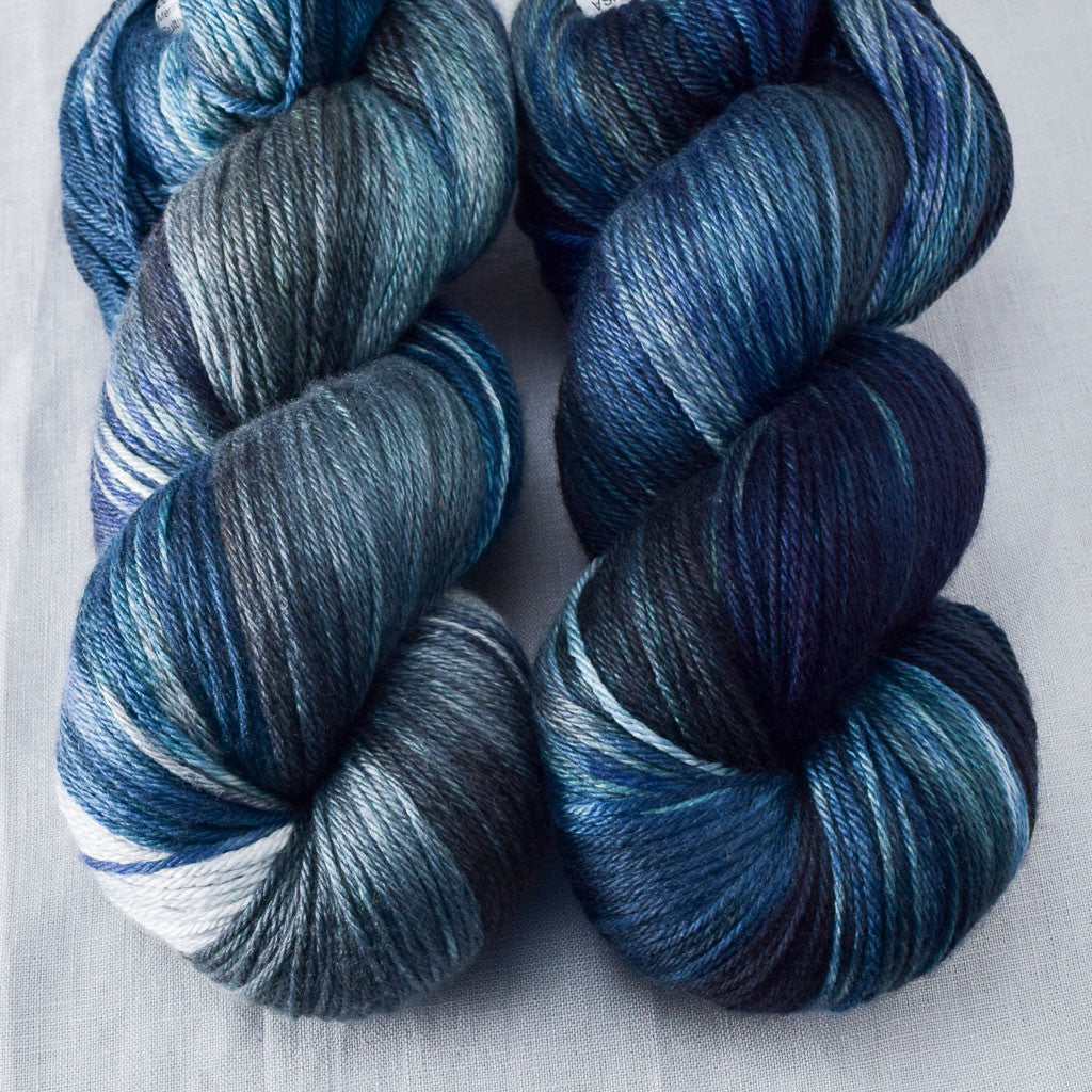 Moonlight Stroll - Miss Babs Big Silk wool and silk blend yarn