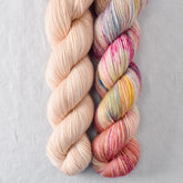 Muslin, Spring Flowers - Miss Babs 2-Ply Duo