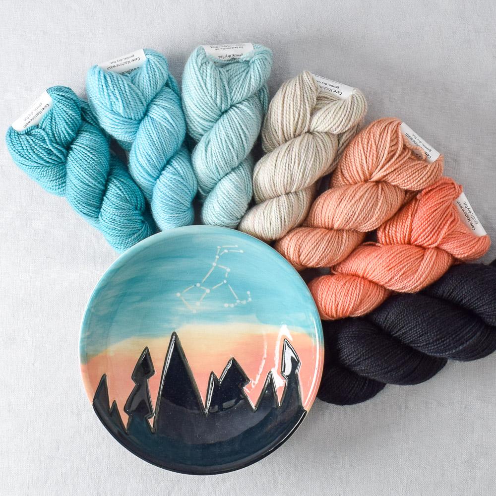 Myriad Stars Bowl Collection - Astronomy and Ebony
