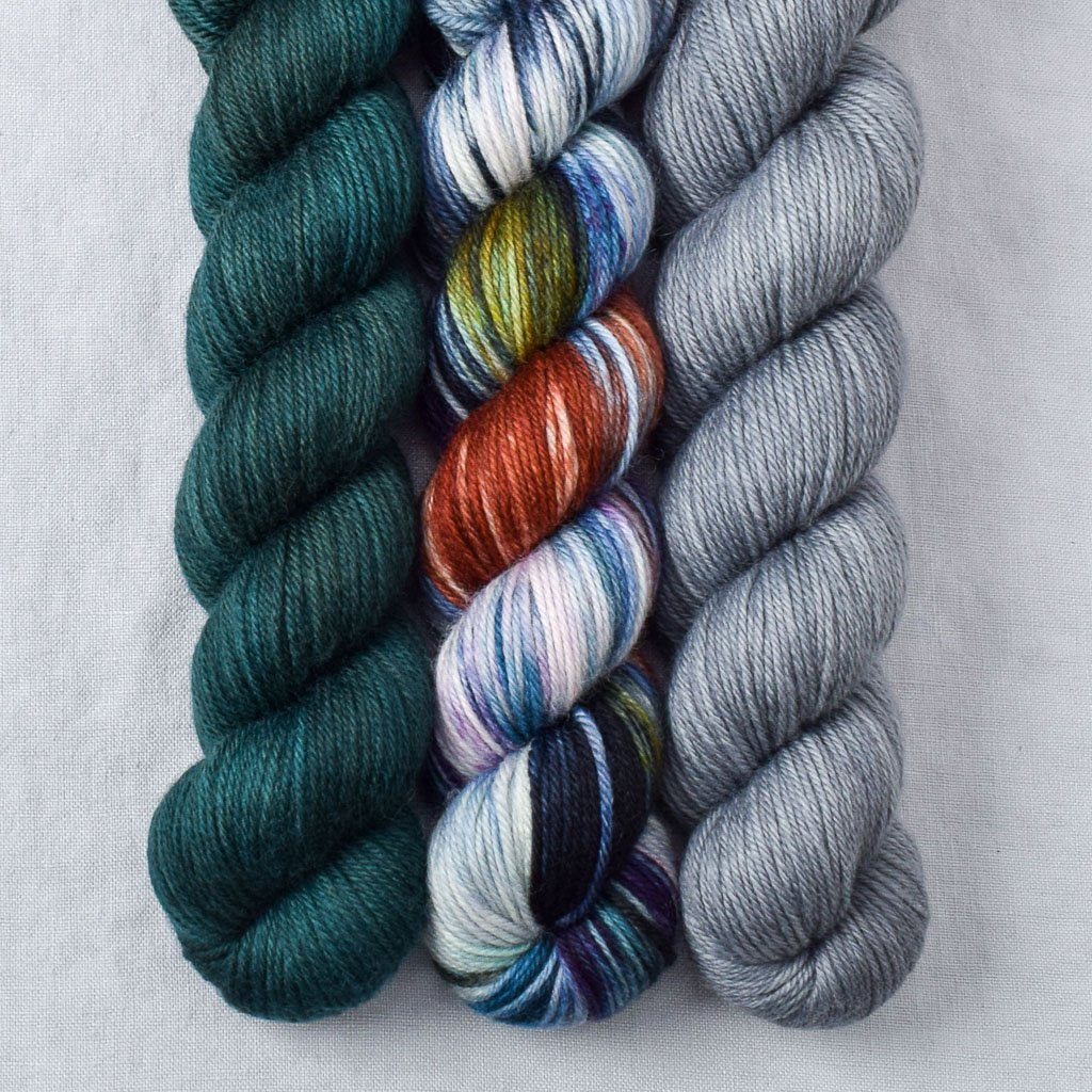 Mystery Girl, Slate, Topaz - Miss Babs Yowza Mini Trio
