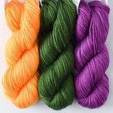 Mystery Gnome Trio: Navel, Beanstalk, Boysenberry - Miss Babs Toe Trio