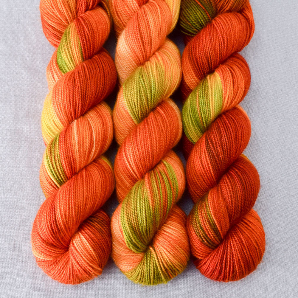 Nasturtiums - Miss Babs Yummy 2-Ply yarn