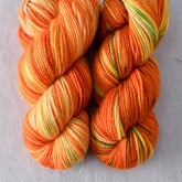 Nasturtiums - Miss Babs Yummy 2-Ply Toes superwash Merino wool yarn