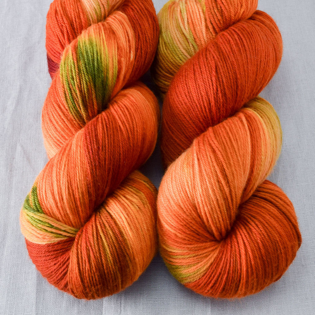 Nasturtiums - Miss Babs Yowza yarn