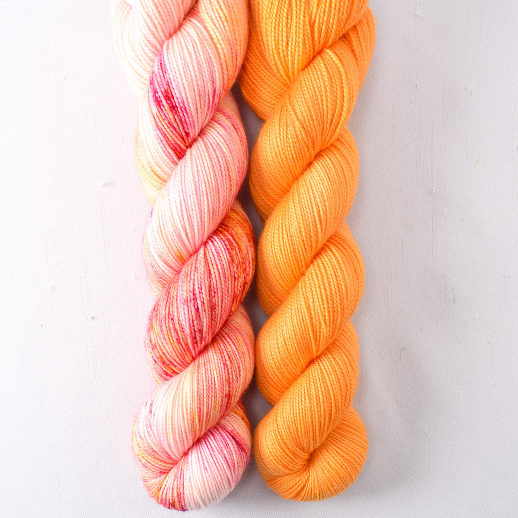 Navel, Spotted Flowers - Miss Babs 2-Ply Duo