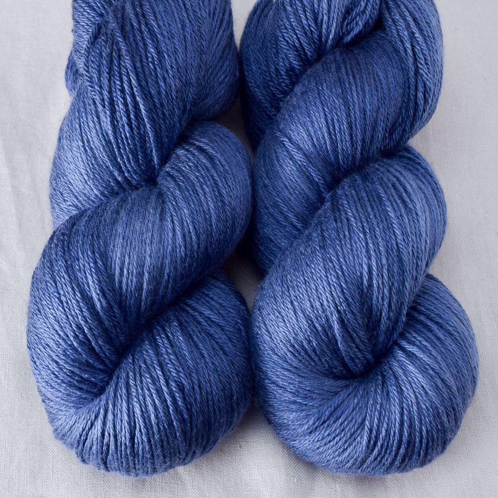 Navy - Miss Babs Big Silk wool and silk blend yarn