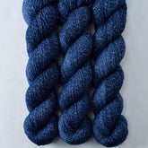 Navy - Miss Babs Estrellita fingering weight superwash merino and Lurex yarn