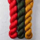 Nori, Old Gold, Scarlet Letter - Miss Babs Yowza Mini Trios