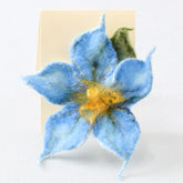 Number 7 - Miss Babs Medium Felted Flower Pin