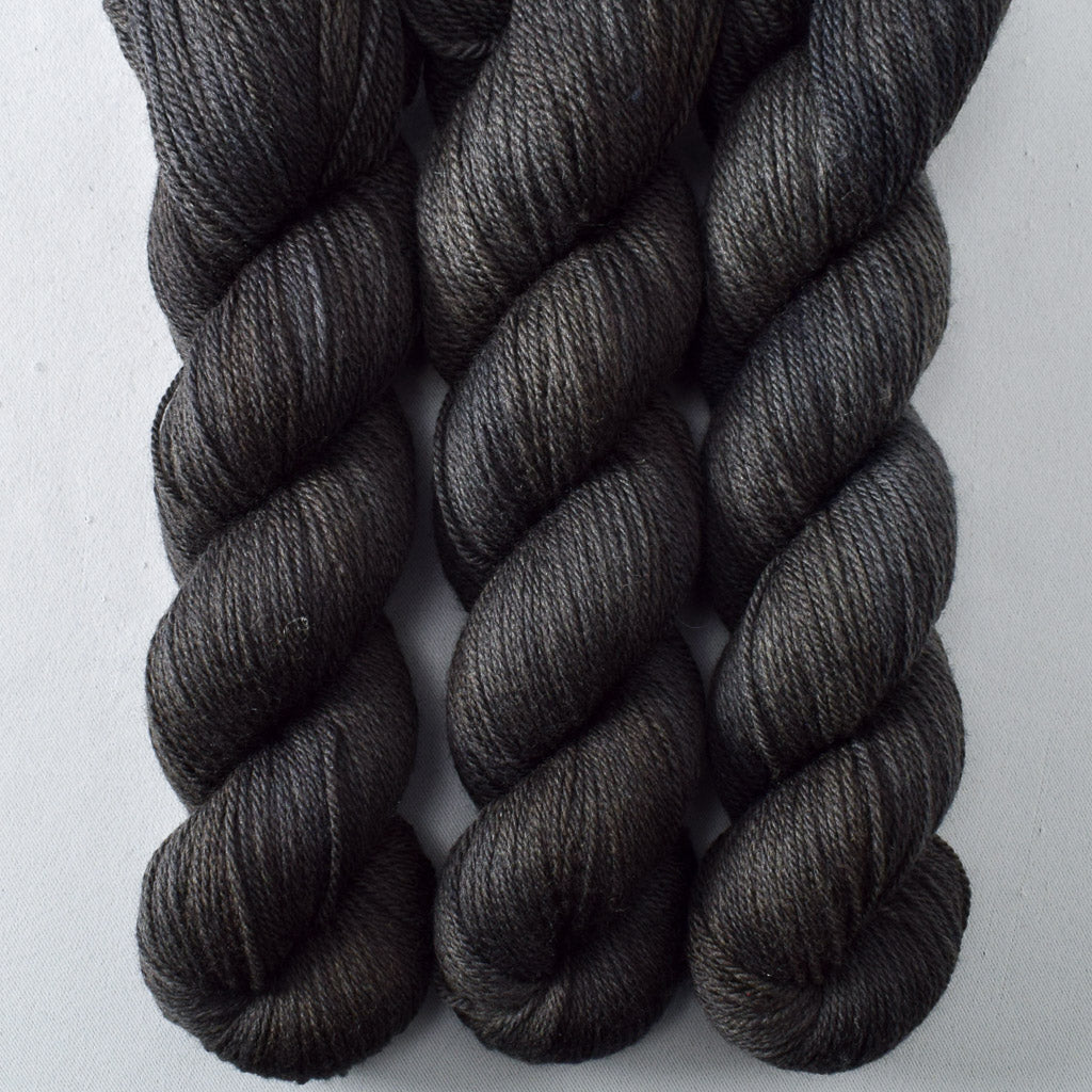 Obsidian - Miss Babs Killington wool and silk blend yarn