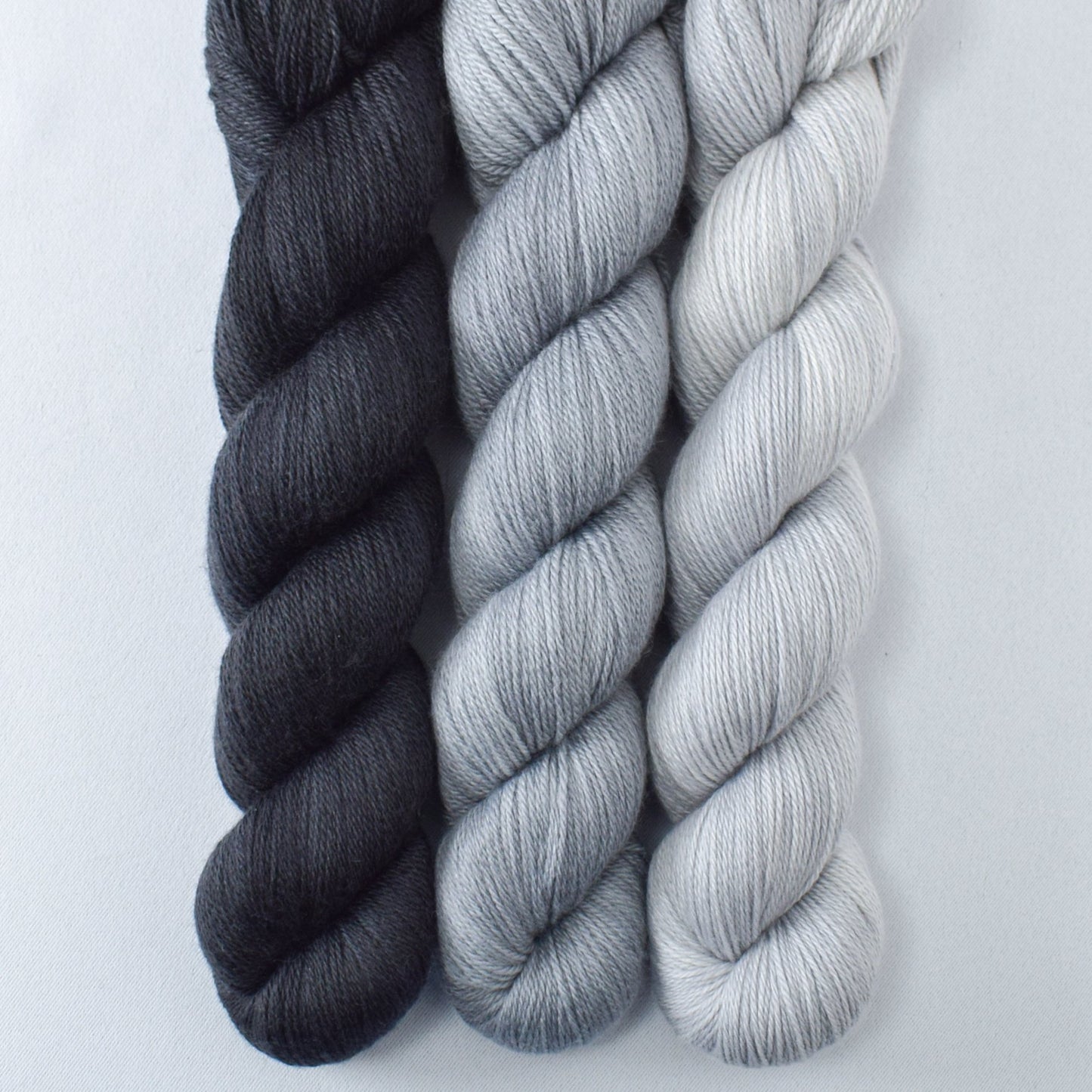 Obsidian, Quicksilver, Slate - Miss Babs Caroline Trio