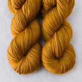 Old Gold - Miss Babs Yummy 2-Ply Toes superwash Merino wool yarn