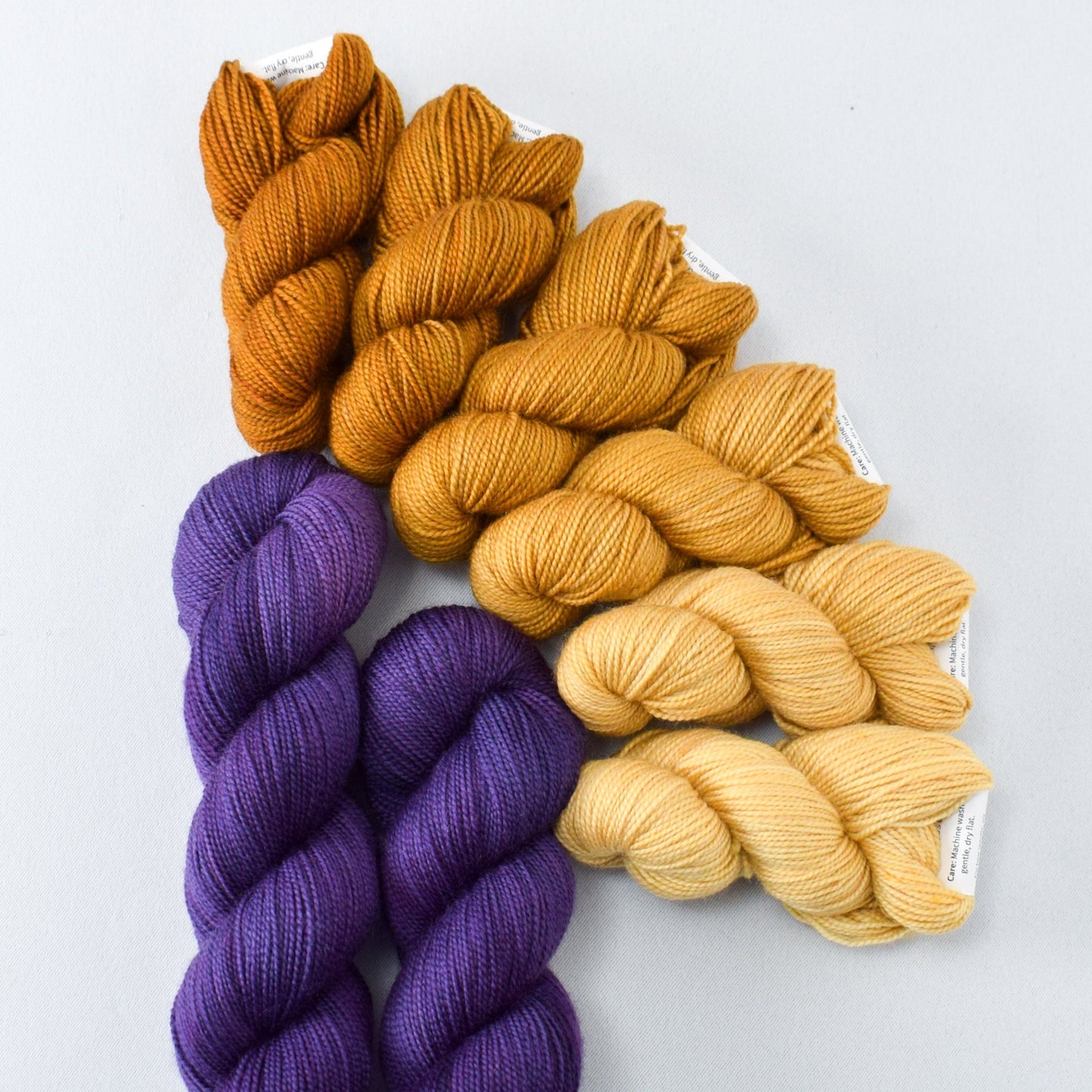 Old Gold and Lilacs - Miss Babs Neutra Set