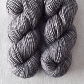 Oxidized Silver - Miss Babs Yummy 2-Ply Toes superwash Merino wool yarn