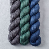 Oxidized Silver, Pallon Beach, Stowaway - Miss Babs Yowza Mini Trio