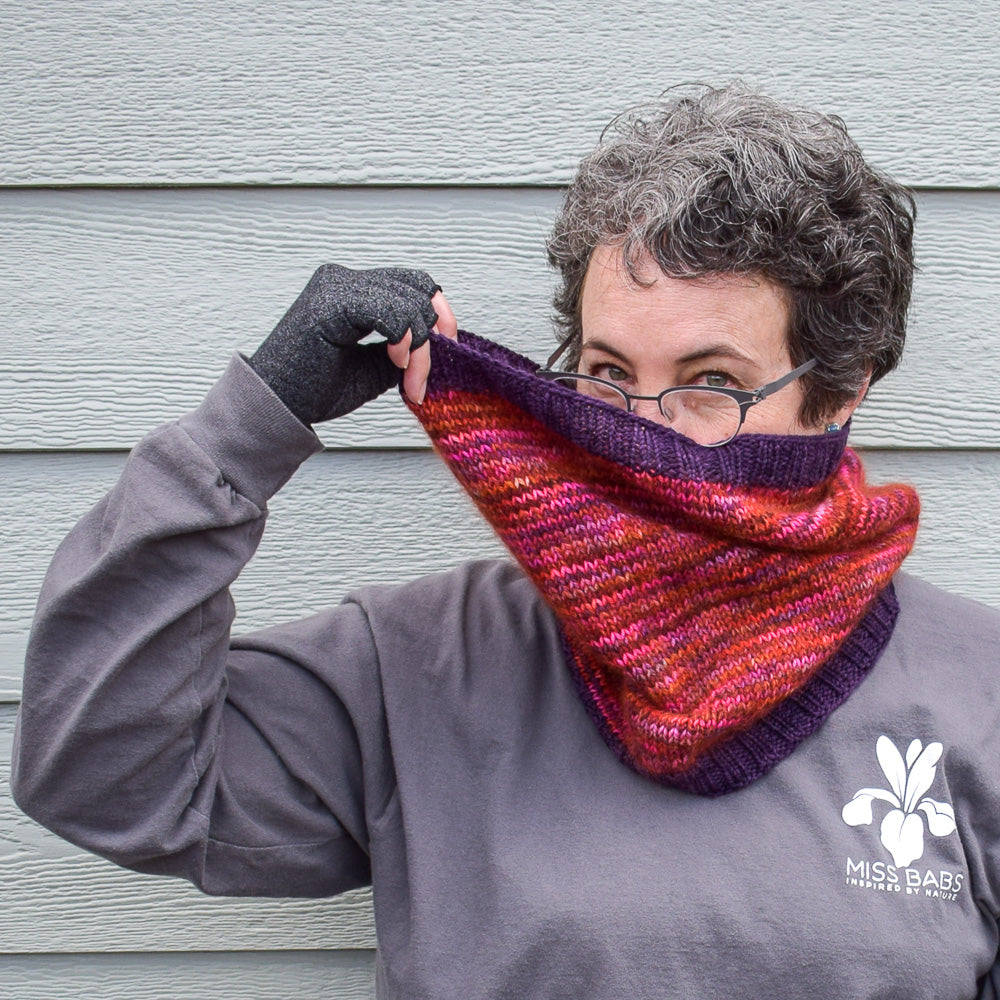 Pillowy Cowl - PDF Knitting Pattern