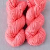 Pink Grapefruit - Miss Babs Yummy 2-Ply Toes superwash Merino wool yarn