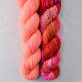 Pink Grapefruit, Verrassing - Miss Babs 2-Ply Duo