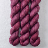 Plum - Miss Babs Yowza Mini superwash Merino wool yarn