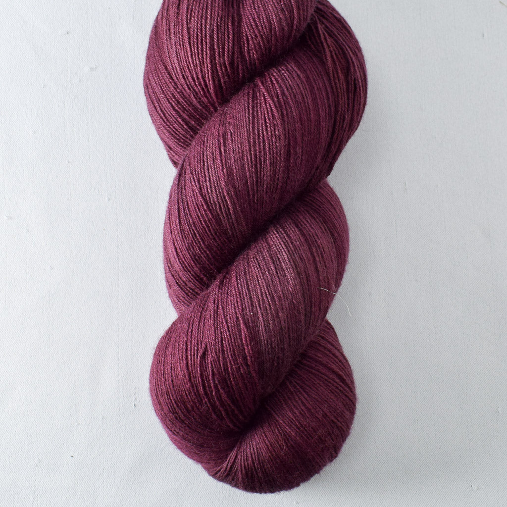 Plum Partial Skeins - Miss Babs Katahdin yarn