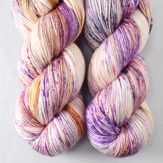 Radiant Cloudscape - Miss Babs Big Silk wool and silk blend yarn