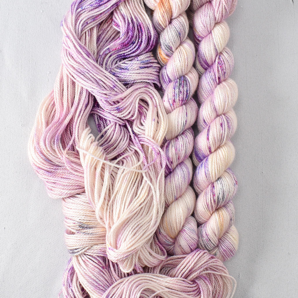 Radiant Cloudscape - Miss Babs Sojourn cashmere and silk yarn