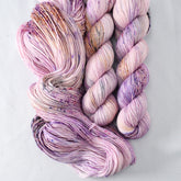Radiant Cloudscape - Miss Babs Tarte wool blend sock yarn