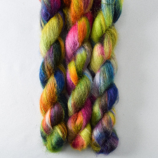 Rainbow Carwash - Miss Babs Moonglow yarn