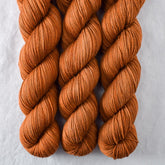 Roasted Pumpkin - Miss Babs Putnam Merino wool and nylon sock yarn