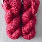 Ruby Spinel - Miss Babs Yummy 2-Ply Toes superwash Merino wool yarn
