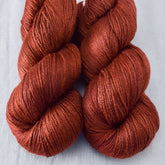 Russet - Miss Babs Big Silk wool and silk blend yarn