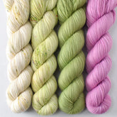 Sea Glass, Wandflower, Pond Slider, Flowers - Miss Babs Yummy 2-Ply Quartet
