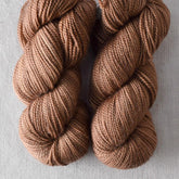 Semisweet Chocolate - Miss Babs Yummy 2-Ply Toes superwash Merino wool yarn