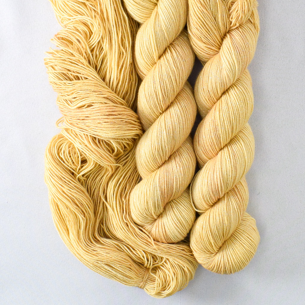 Simplicity - Miss Babs Estrellita fingering weight superwash merino and Lurex yarn