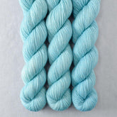 Slipstream - Miss Babs Estrellita fingering weight superwash merino and Lurex yarn