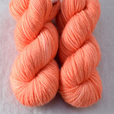 Spicy Papaya - Miss Babs Yummy 2-Ply Toes superwash Merino wool yarn