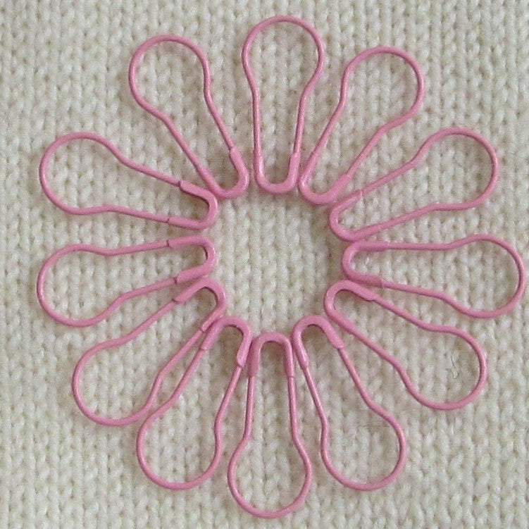 Knitter's Safety Pins - Pink