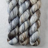 Suit and Tie - Miss Babs Estrellita fingering weight superwash merino and Lurex yarn