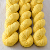 Sunny - Miss Babs Estrellita fingering weight superwash merino and Lurex yarn