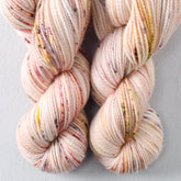 Tea Time Frenzy - Miss Babs Yummy 2-Ply Toes superwash Merino wool yarn