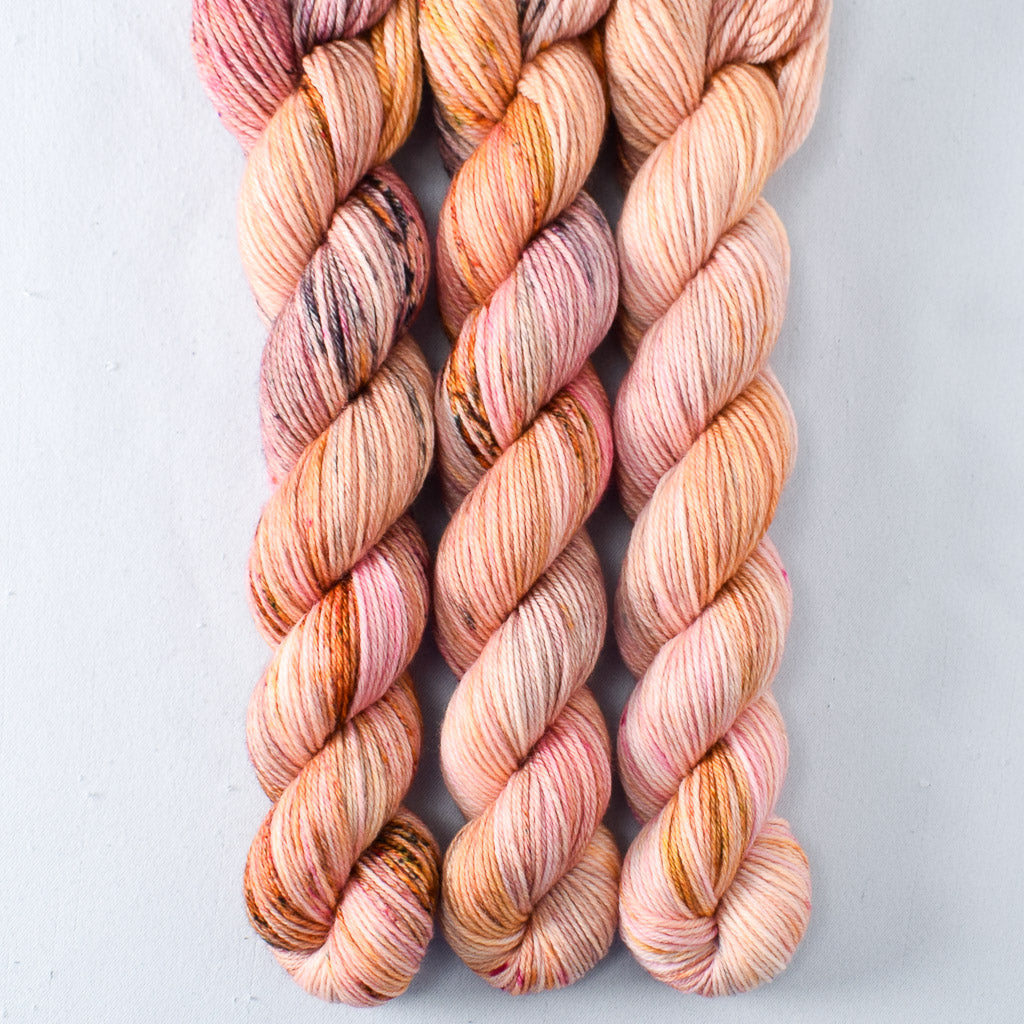 Tropical Sunset - Miss Babs Yowza Mini superwash Merino wool yarn